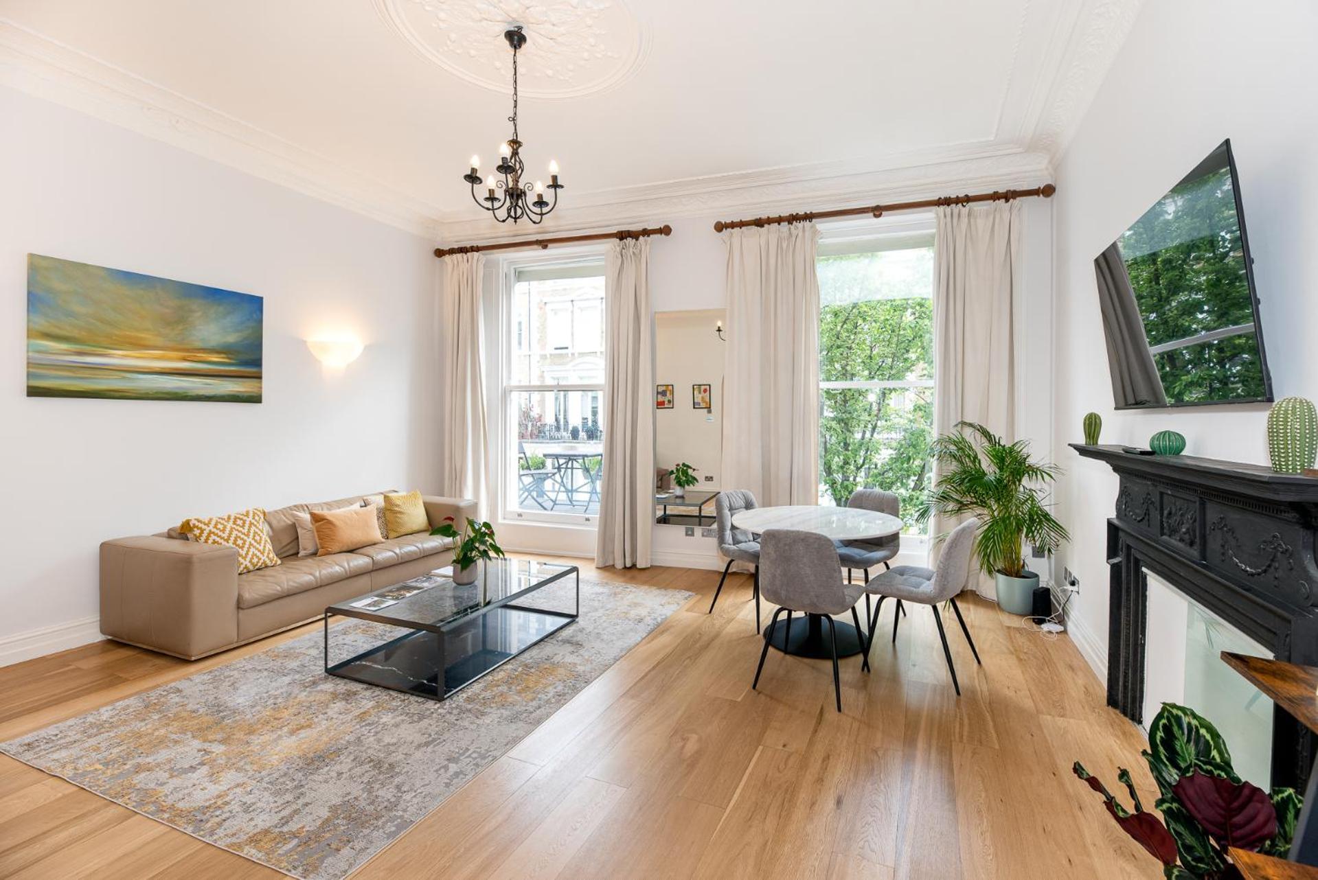 2-Bedroom Victorian Apartment In Kensington London Kültér fotó